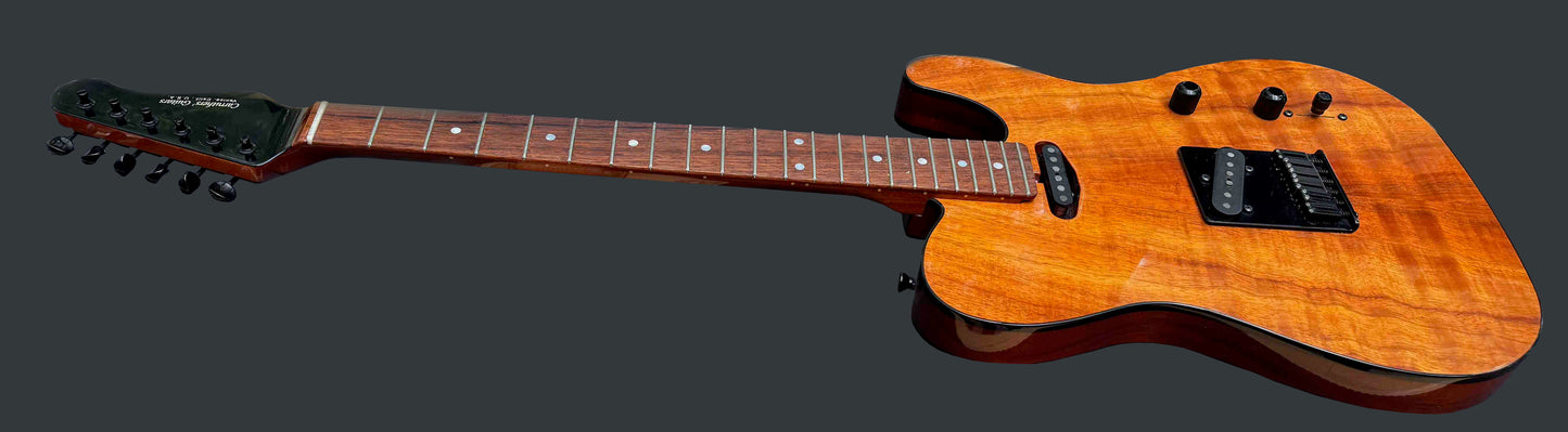 Carruthers T6 Koa Telecaster
