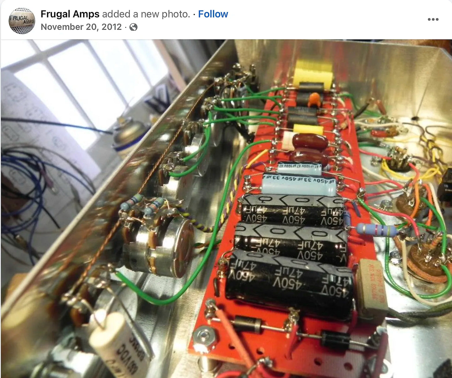 Frugal Amps Plexi Superlead JR 12 Watt Handwired Marshall Clone 2012