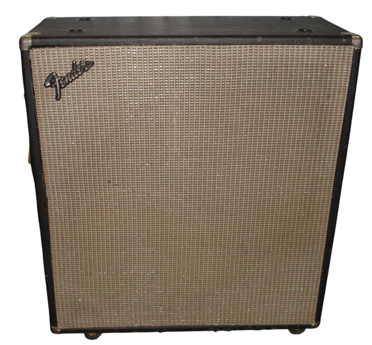 Fender Bassman "Drip Edge" 2-Channel 50-Watt 2x15" Piggyback Guitar Amp 1968 - 1969 - Silverface