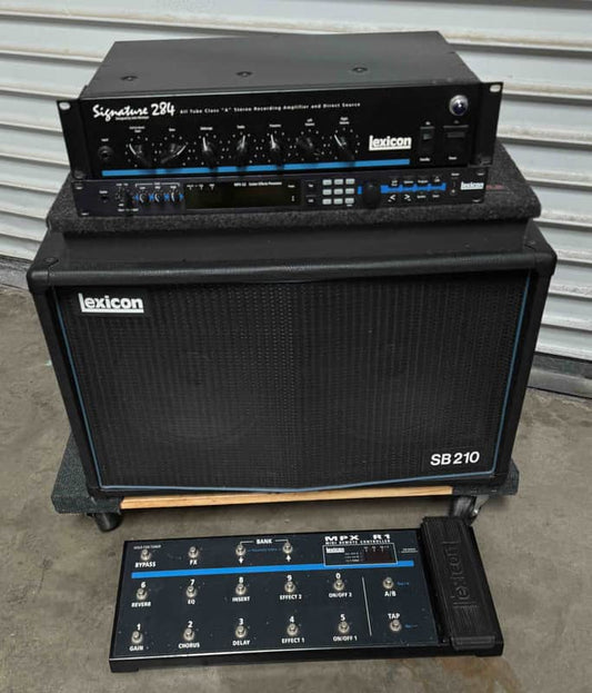 Lexicon Signature 284 Amplifier, Lexicon MPX G2 , Lexicon SB210, Lexicon MPX R1